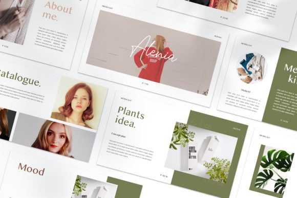 Alenia Media Kit Google Slides: A Minimalist's Dream for Impactful Presentations