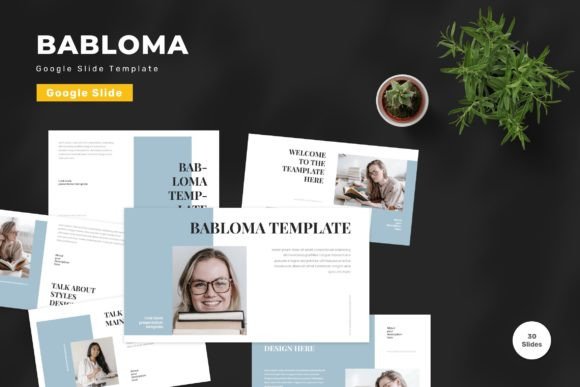 Babloma - Google Slide Template for Modern Business