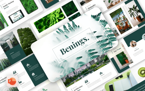 Benings – Minimalist Business PowerPoint