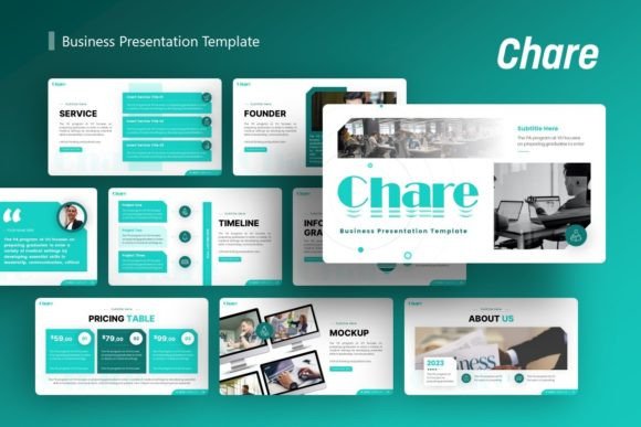 Business Presentation - Chare: A Flexible Template for Real Projects
