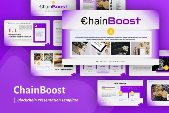 ChainBoost Blockchain Presentation: A Designer's Toolkit for Modern Pitching