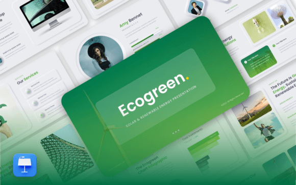 Ecogreen – Renewable Energy Keynote: A Visual Toolkit for Impactful Presentations