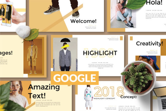 Highlight Googleslide Template: Modern Design for Impactful Presentations