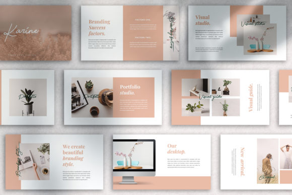 Karine - Google Slide Template for Modern Presentations