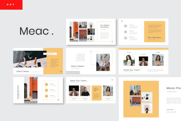 Meac Portfolio Powerpoint Presentation: A Designer's Toolkit