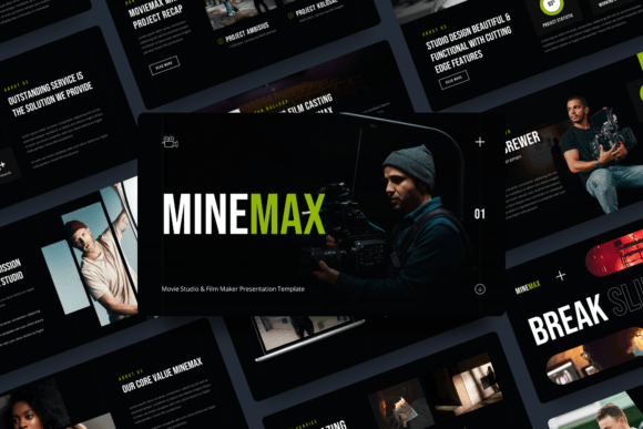 Minemax: The Ultimate Keynote Template for Film Makers