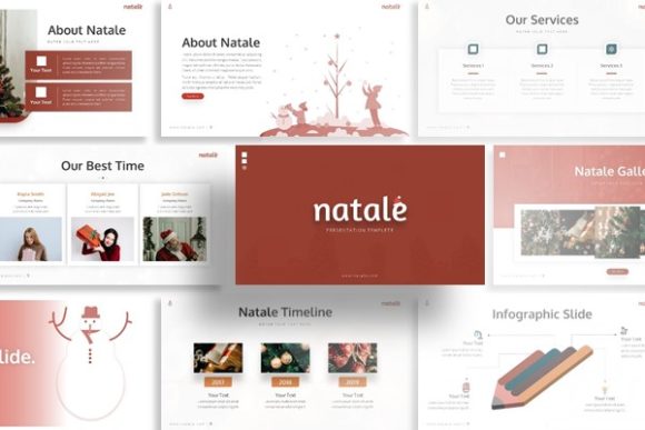 Natale Christmas Presentation: A Modern Holiday Template