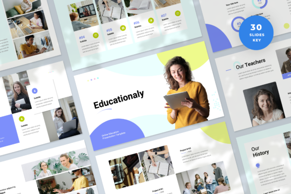 Streamline Your Pitch with the Educationaly Keynote Template